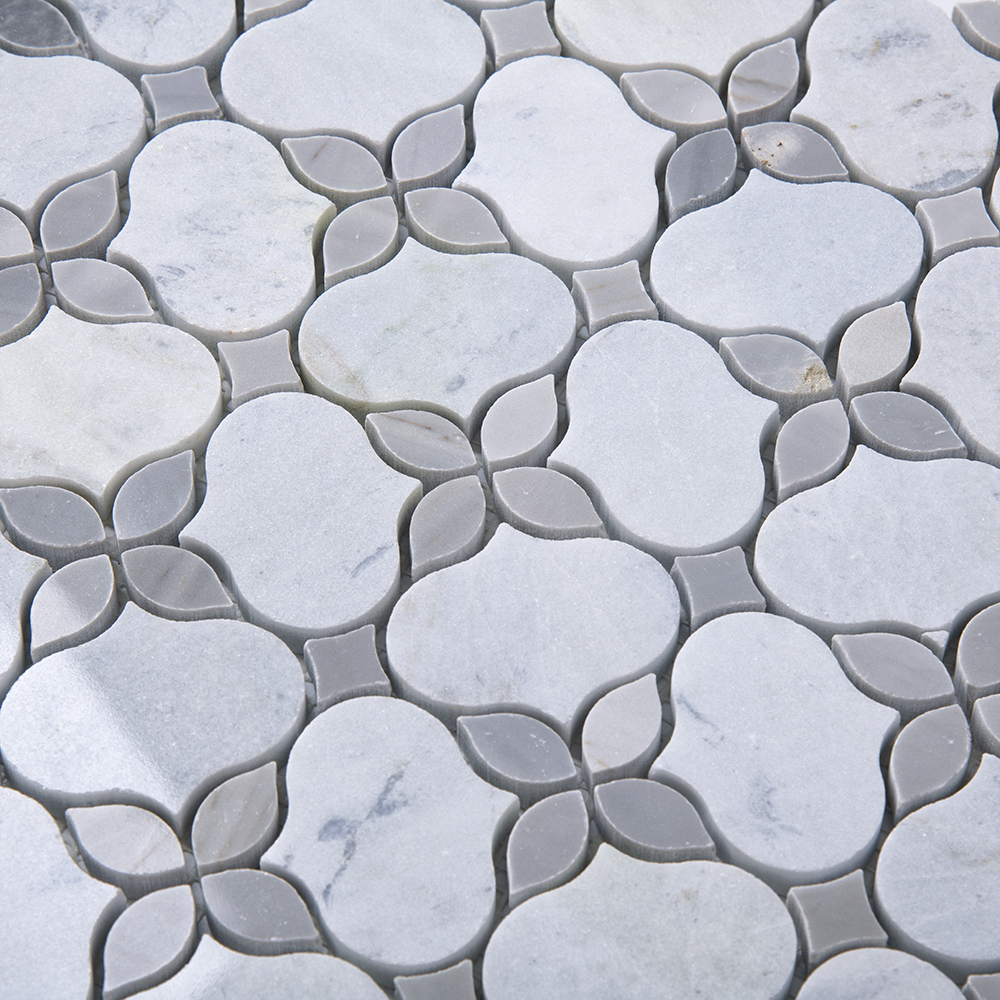 江西藍+雅灰磨光核桃形